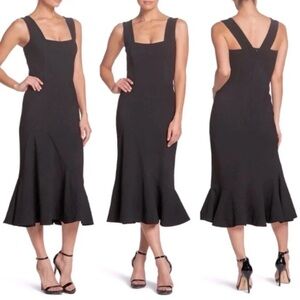 Dress the Population Monica Square Neck Trumpet Dress